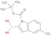 1-BOC-5-methylindole-2-boronic acid