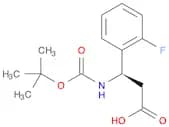 Boc-(R)-3-amino-3-(2-fluoro-phenyl)-propionic acid