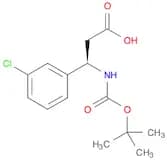 BOC-(R)-3-AMINO-3-(3-CHLORO-PHENYL)-PROPIONIC ACID