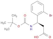 Boc-(r)-3-amino-3-(2-bromo-phenyl)-propionic acid