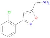 C-[3-(2-Chloro-phenyl)-isoxazol-5-yl]-methylamine