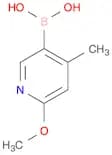 2-METHOXY-4-METHYL-PYRIDINE-5-BORONIC ACID