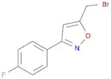 5-(Bromomethyl)-3-(4-fluorophenyl)isoxazole