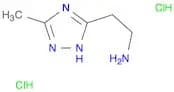 2-(5-Methyl-4h-[1,2,4]triazol-3-yl)-ethylamine dihydrochloride