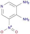 3,4-Pyridinediamine,  5-nitro-