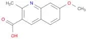 7-Methoxy-2-methylquinoline-3-carboxylic acid