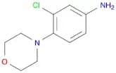 Benzenamine, 3-​chloro-​4-​(4-​morpholinyl)​-
