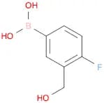 4-Fluoro-3-(hydroxymethyl)benzeneboronic acid