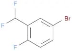 4-Bromo-2-difluoromethyl-1-fluorobenzene