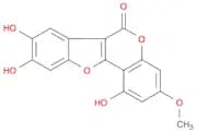 1,8,9-Trihydroxy-3-methoxy-6H-benzofuro[3,2-c][1]benzopyran-6-one