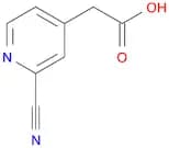 2-Cyano-4-pyridine acetic acid