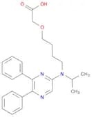 [4-[(5,6-diphenylpyrazinyl)(1-methylethyl)amino]butoxy]-acetic acid