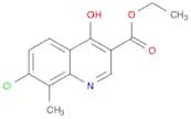 Ethyl 7-chloro-4-hydroxy-8-methylquinoline-3-carboxylate