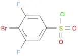 4-BROMO-3,5-DIFLUOROBENZENESULPHONYL CHLORIDE