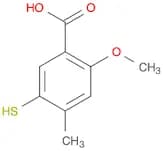 5-Mercapto-2-methoxy-4-methylbenzoic acid