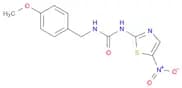 1-[(4-Methoxyphenyl)methyl]-3-(5-nitro-1,3-thiazol-2-yl)urea