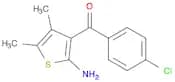 2-Amino-3-(p-chlorobenzoyl)-4,5-dimethylthiophene