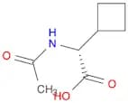 (R)-2-Acetamido-2-cyclobutylacetic acid