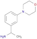 1-(3-Morpholinophenyl)ethanamine