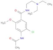 4-(acetylamino)-5-chloro-N-[2-(diethylamino)ethyl]-2-methoxybenzamide