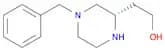 (S)-4-(Phenylmethyl)-2-piperazineethanol