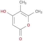 4-Hydroxy-5,6-dimethylpyran-2-one