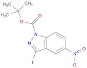 3-IODO-5-NITRO-1H-INDAZOLE-1-CARBOXYLIC ACID TERT-BUTYL ESTER