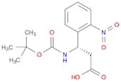 Boc-(s)-3-amino-3-(2-nitro-phenyl)-propionic acid