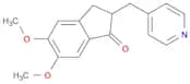 5,6-DIMETHOXY-2-PYRIDIN-4-YLMETHYL-INDAN-1-ONE