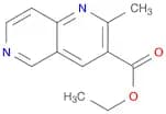 2-METHYL-1,6-NAPHTHYRIDINE-3-CARBOXYLATE, ETHYL ESTER