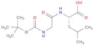 Boc-Gly-Leu-OH