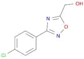[3-(4-Chlorophenyl)-1,2,4-oxadiazol-5-yl]methanol