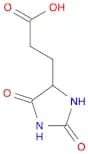 3-(2,5-Dioxoimidazolidin-4-yl)propanoic acid