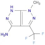 6-Methyl-4-(trifluoromethyl)-1,6-dihydropyrazolo[3,4-c]pyrazol-3-ylamine