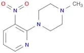 1-Methyl-4-(3-nitro-2-pyridinyl)piperazine