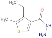 4-Ethyl-5-methylthiophene-3-carbohydrazide