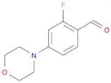 2-FLUORO-4-(N-MORPHOLINO)-BENZALDEHYDE
