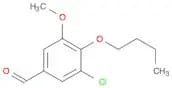 4-Butoxy-3-chloro-5-methoxybenzaldehyde