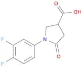1-(3,4-Difluorophenyl)-5-oxopyrrolidine-3-carboxylic acid