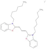 3-Heptyl-2-((1E,3Z)-3-(3-heptylbenzo[d]oxazol-2(3H)-ylidene)prop-1-en-1-yl)benzo[d]oxazol-3-ium io…