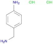 Benzenemethanamine, 4-​amino-​, hydrochloride (1:2)
