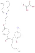 (5-Amino-2-butyl-3-benzofuranyl)[4-[3-(dibutylamino)propoxy]phenyl]-methanone ethanedioate