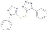 1-​Phenyl-​5-​[(1-​phenyl-​1H-​1,​2,​3,​4-​tetrazol-​5-​yl)​disulfanyl]​-​1H-​1,​2,​3,​4-​tetrazole