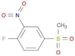 1-Fluoro-4-methanesulfonyl-2-nitrobenzene