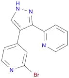 2-bromo-4-(3-pyridin-2-yl-1H-pyrazol-4-yl)-pyridine