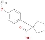 1-(4-methoxyphenyl)cyclopentane-1-carboxylic acid
