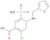 5-(Aminosulfonyl)-2-chloro-4-[(2-furanylmethyl)amino]benzoic acid