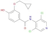 3-(Cyclopropylmethoxy)-N-(3,5-dichloropyridin-4-yl)-4-hydroxybenzamide