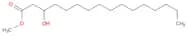 Hexadecanoic acid, 3-hydroxy-, methyl ester