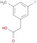 3-Fluoro-5-methylphenylacetic acid